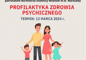 Profilaktyka zdrowia psychicznego 12 marca 2024