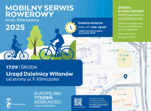 Mobilny Serwis Rowerowy w Wilanowie – zadbaj o swój rower za darmo!