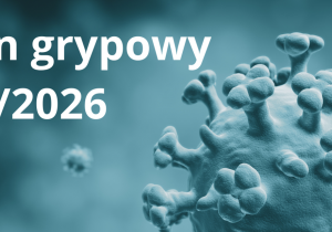 plakat sezon grypowy 2025/2026