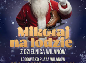 Mikołaj na lodzie