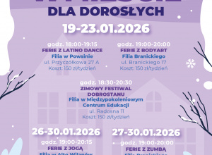 "Zima w Mieście dla dorosłych" 2026