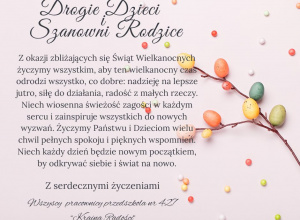 Życzenia z okazji Świąt Wielkanocnych