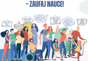 Plakat promujący Europejski Tydzień Szczepień