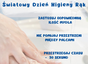 Światowy Dzień Higieny Rąk.