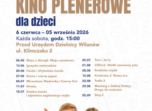 Wilanowskie Kino Plenerowe dla dzieci