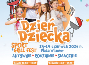 Dzień Dziecka w Wilanowie – sport i grill na Plaży Wilanów